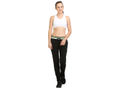 Bodyactive Women Black Trackpant-LL3-BLK