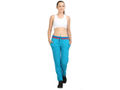 Bodyactive Women Turquoise Trackpant-LL3-TURQ