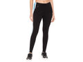 Bodyactive Women's Black Solid Activewear Jogger Track Sweatpants-LL31-BLK