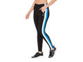 Bodyactive Women's Black Solid Activewear Jogger Track Sweatpants-LL31-BLK