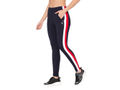 Bodyactive Women's Navy Solid Activewear Jogger Track Sweatpants-LL31-NVY