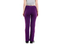 Bodyactive Women Dark Purple Trackpant-LL6-DPU