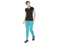 Bodyactive Women Turquoise Trackpant-LL6-TURQ