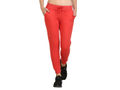 Bodyactive Women Red Trackpant-LL7-RED