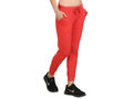 Bodyactive Women Red Trackpant-LL7-RED