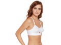 B-C-D Cup Bra-MST-CS-W with Cotton Straps