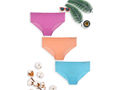 Bodycare Women Cotton Seamfree 3PCS Panty Pack in Assorted Colors S-22