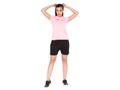 Bodyactive Women Black Cotton Shorts with Pockets -SHW2-BLK/RAN