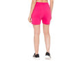 Bodyactive Women Pink Cotton Shorts with Pockets -SHW2-PNK/BLK