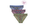 BODYCARE 100% cotton Teenager Panties in Pack of 3-T-985-Assorted