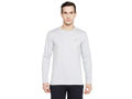 Bodyactive Men Grey Melange Round-Neck T-Shirt-TS101-GRML