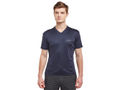 Bodyactive Navy Dri-Fit V-Neck T-Shirt-TS11-NAV