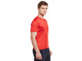 Bodyactive Men Red Dri-Fit V-Neck T-Shirt-TS11-RED