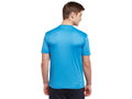 Bodyactive Men Turquoise Dri-Fit V-Neck T-Shirt-TS11-TRQ