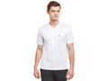 Bodyactive Men White Dri Fit V-Neck T-Shirt-TS11-WHT