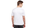 Bodyactive Men White Dri Fit V-Neck T-Shirt-TS11-WHT