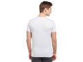 Bodyactive Men Heather Grey Cotton V-Neck T-Shirt-TS13-HTGREY