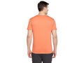 Bodyactive Men Orange Cotton V-Neck T-Shirt-TS13-ORANGE