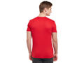 Bodyactive Men Red Cotton V-Neck T-Shirt-TS13-RED