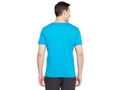 Bodyactive Men Teal Cotton V-Neck T-Shirt-TS13-TEAL