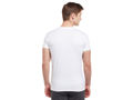 Bodyactive Men White Cotton V-Neck T-Shirt-TS13-WHT