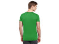 Bodyactive Men Cotton V-Neck T-Shirt-TS13-LTGRN