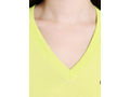 Bodyactive Women Electric Green V Neck Tee-TS14-EGRN