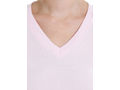 Bodyactive Women Light Pink V Neck Tee-TS14-LTPI