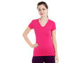 Bodyactive Women Rani V Neck Tee-TS14-RAN