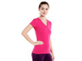 Bodyactive Women Rani V Neck Tee-TS14-RAN