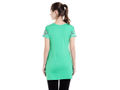 Bodyactive Women Green Round Neck Tee-TS15-GRN