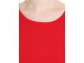 Bodyactive Women Red Round Neck Tee-TS15-RED