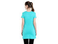 Bodyactive Women Sea Green Round Neck Tee-TS15-SGR