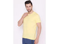Bodyactive Modern Fit Round Neck Half Sleeve T-Shirt for Men -TS18-LTYEL
