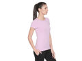 Bodyactive Women Light purple Round Neck Tee-TS19-LTPUR