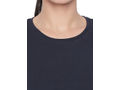 Bodyactive Women Navy Round Neck Tee-TS19-NAVY