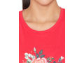 Bodyactive Women Round neck Half Sleeve Cotton T-shirt in 1pcs-TS21-PNK