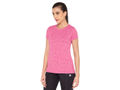 Bodyactive Women Round neck Half Sleeve Dry Fit T-shirt in 1pcs-TS22-ROPNK