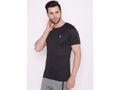 Bodyactive Round Neck Half Sleeve T-Shirt for Men -TS26-BLK