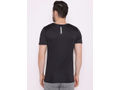 Bodyactive Round Neck Half Sleeve T-Shirt for Men -TS26-BLK