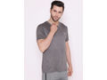 Bodyactive Round Neck Half Sleeve T-Shirt for Men -TS26-DGREY