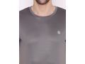 Bodyactive Round Neck Half Sleeve T-Shirt for Men -TS26-DGREY