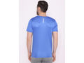 Bodyactive Round Neck Half Sleeve T-Shirt for Men -TS26-REGBLU