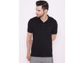 Bodyactive Premium Dry Fit Solid Half Sleeve Polo Sports T-Shirt for Men -TS44-BLK