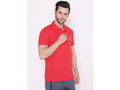 Bodyactive Premium Dry Fit Solid Half Sleeve Polo Sports T-Shirt for Men -TS44-CARDLN