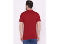 Bodyactive Solid Casual Half Sleeve Cotton Rich Pique Polo T-Shirt for Men -TS50-RUWIN