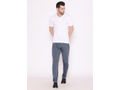 Bodyactive Solid Casual Half Sleeve Cotton Rich Pique Polo T-Shirt for Men -TS50-WHITE