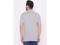Bodyactive Solid Casual Half Sleeve Cotton Rich V neck Pique Polo T-Shirt for Men-TS52-GRML-BLK