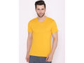 Bodyactive Modern Fit V Neck Half Sleeve T-Shirt for Men-TS60-GOL