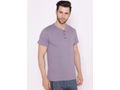 Bodyactive Half Sleeves Henley T-Shirt for Men-TS61-GRYRID